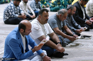 مراسم زیارت عاشورا در حرم مطهر امام خمینی (س)