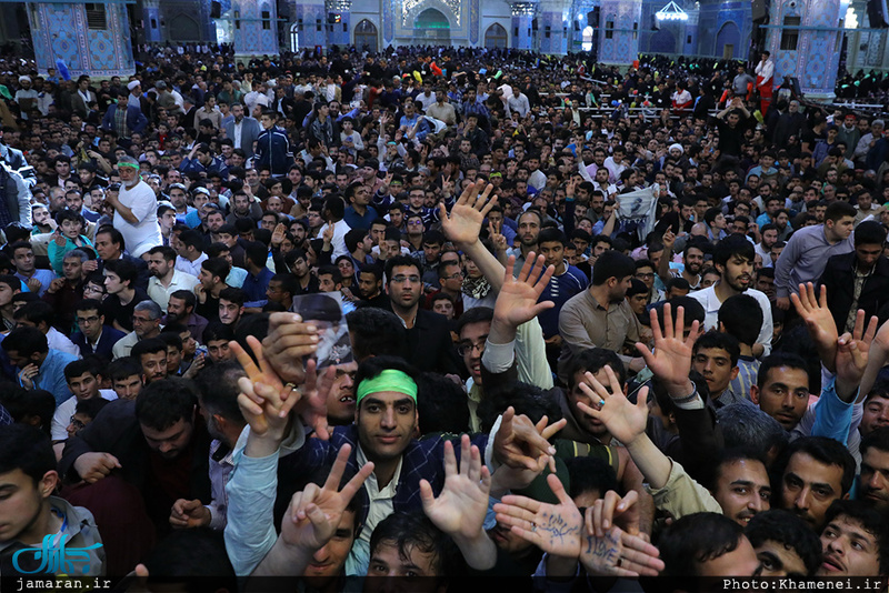 سخنرانی رهبر معظم انقلاب در اجتماع عظیم زائران و مجاوران حرم رضوی