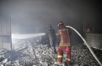 آتش سوزی لبنان