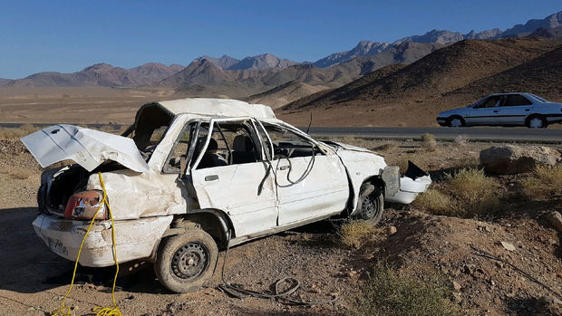 برخورد ۲ پراید در جاده تاکستان-قزوین یک کشته برجای گذاشت