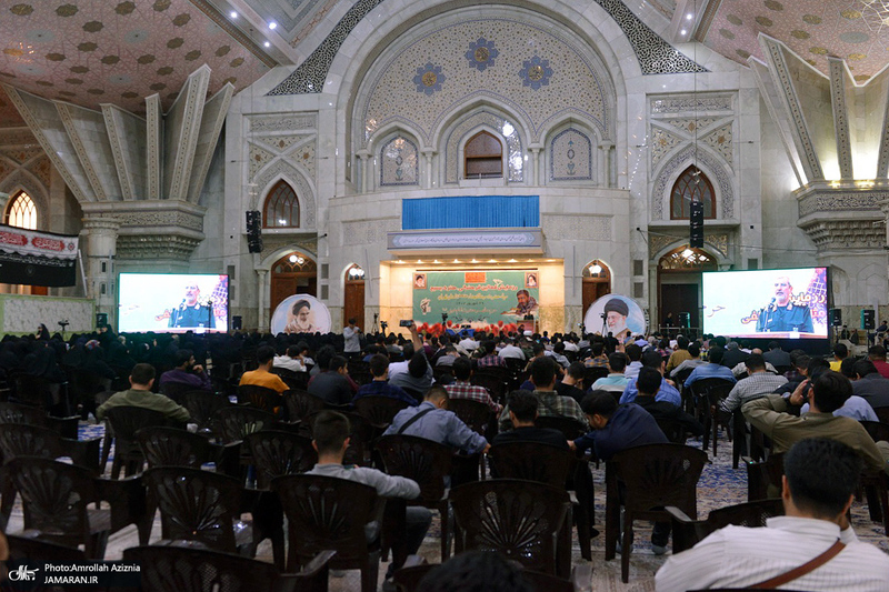 رزمایش مثل مصطفی در حرم امام خمینی (س)