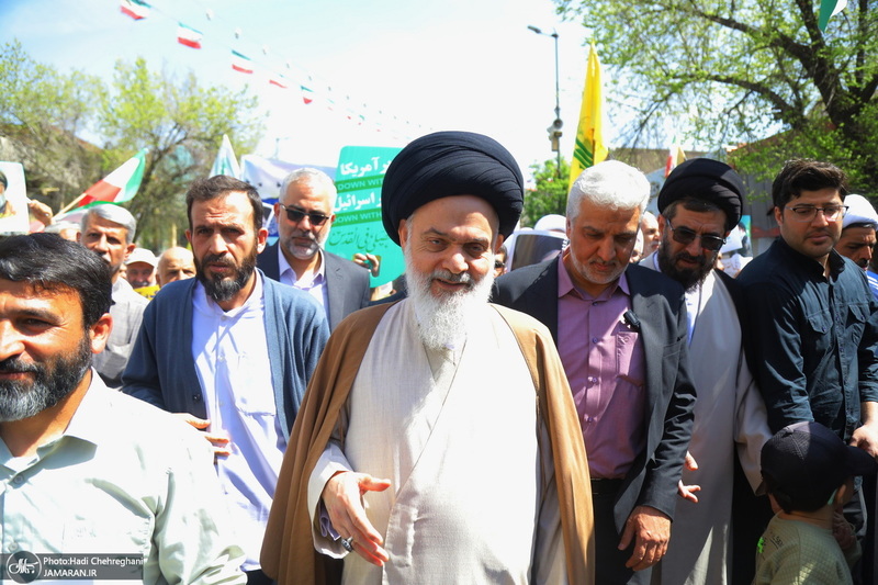 راهپیمایی باشکوه روز قدس در قم -2