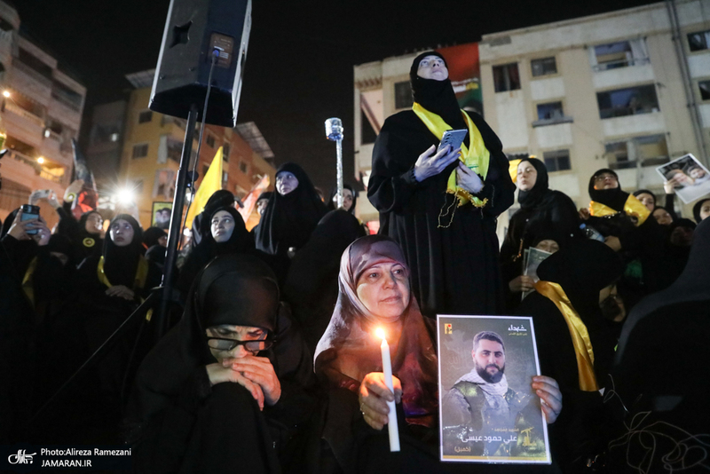 مراسم شب شهادت سید حسن نصرالله