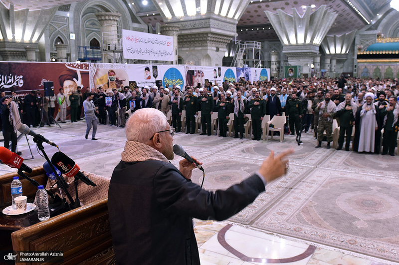 تجدید میثاق بسیجیان با آرمان‌های امام خمینی (س)