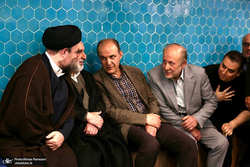 مراسم ختم برادر مرحوم آیت الله هاشمی رفسنجانی (ره)