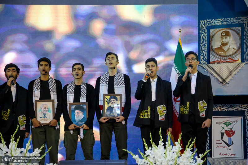 مراسم مهمانی لاله ها در بهشت زهرا (س) تهران