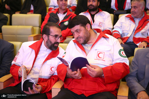 همایش جوانان هلال احمر استان مرکزی در بیت تاریخی حضرت امام
