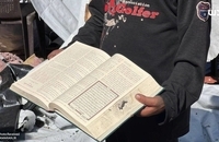 حمله اسرائیل به چادرهای آوارگان در غزه و شهادت 3 فلسطینی  (1)