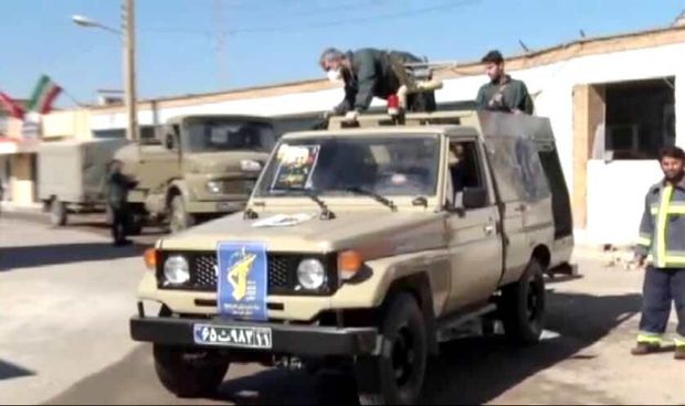 قرارگاه پدافند زیستی سپاه خوزستان گندزدایی و ضدعفونی معابر شهری را آغاز کرد