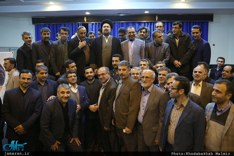 نشست فعالان حوزه تربیت آموزش و پرورش مازندران با سید حسن خمینی