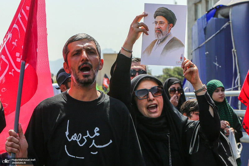 مراسم تشییع پیکر مطهر رهبر شهید انقلاب در تهران -6