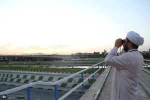 استهلال ماه مبارک رمضان 1400 در قم