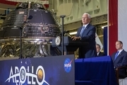 کپسول فضایی حامل فضانوردان به ماه تکمیل شد
