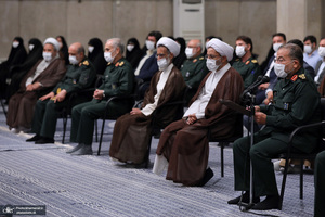 دیدار دست‌اندرکاران کنگره شهدای جامعه عشایری کشور با رهبر معظم انقلاب