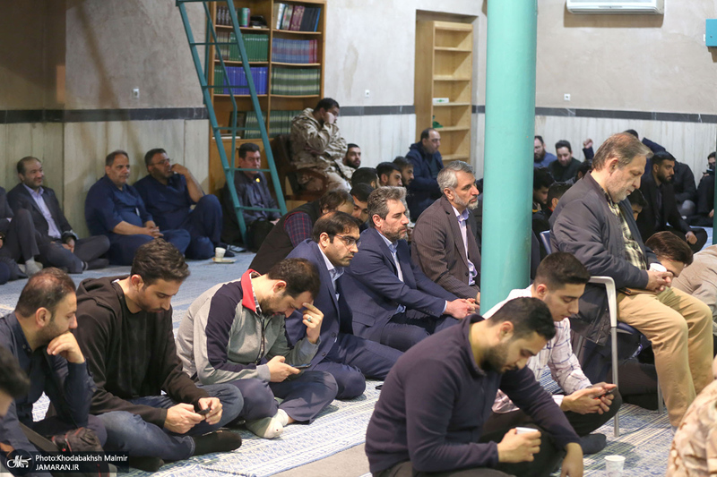 مراسم جشن نیمه شعبان در حسینیه جماران‎‎