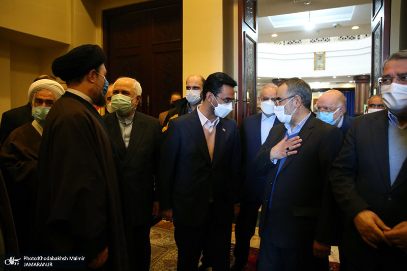 تجدید میثاق رئیس جمهور و اعضای هیأت دولت با آرمان‌های حضرت امام(س)