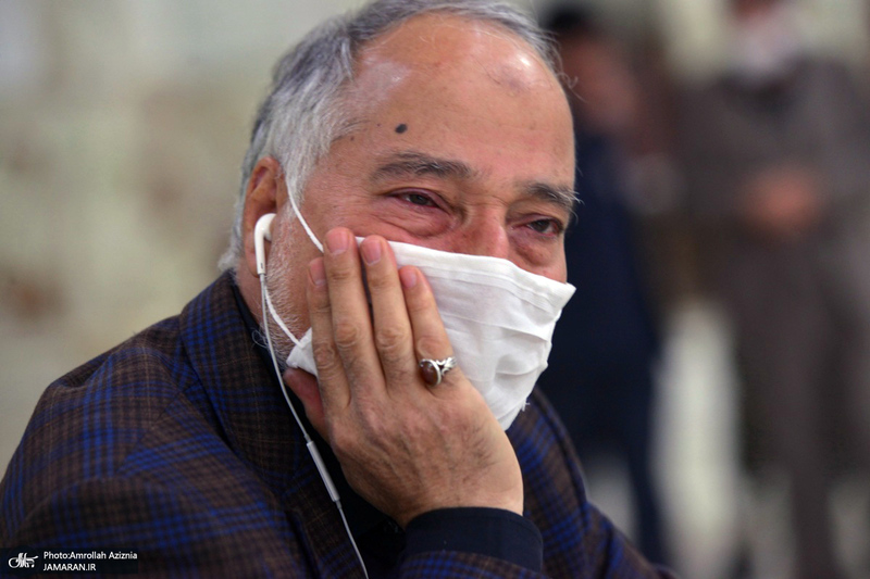 مراسم شب اربعین حسینی در حرم مطهر امام خمینی(س)