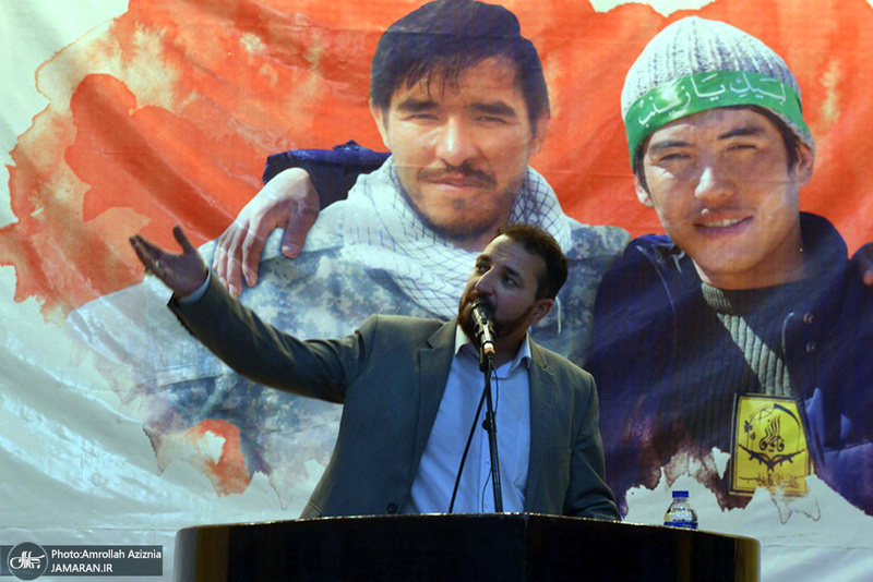 نخستین یادواره شهدای مدافع حرم فاطمیون در حرم مطهر امام خمینی(س)