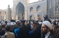 مراسم بزرگداشت مرحوم آیت‌الله العظمی محفوظی در حرم مطهر رضوی (24)