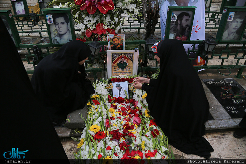 مراسم بزرگداشت بسیجی شهید محمد حسین حدادیان