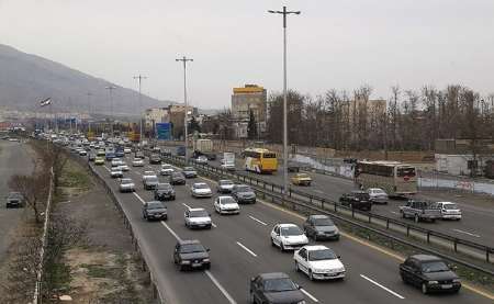 افزایش 10 درصدی تردد خودرو در راه های استان قزوین
