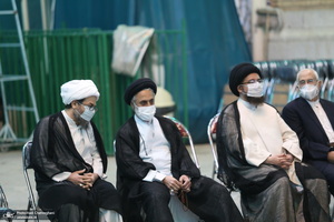 مراسم چهلمین شب درگذشت آیت الله العظمی سید محمدسعید حکیم در قم‎