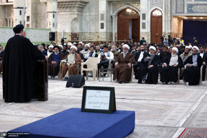 دیدار دبیرکل و کارکنان مجمع جهانی اهل بیت (ع) با سیدحسن خمینی