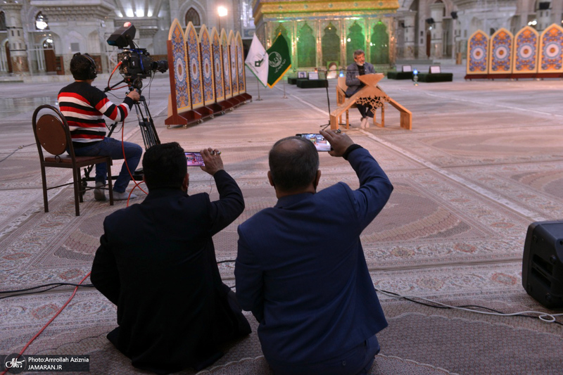 مراسم شب شهادت امام حسن عسکری(ع) در حرم مطهر امام خمینی(س)