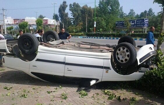 سرعت غیر مجاز جان سرنشین سواری پژو پارس را در ایلام گرفت