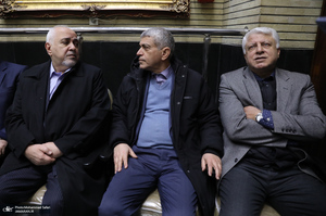 مراسم ترحیم مادر محمد شریعتمداری