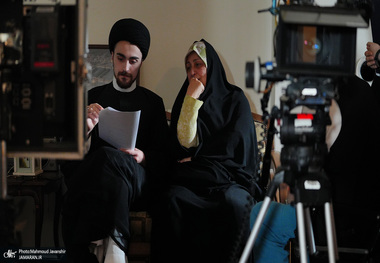 تصاویری از پشت صحنه مستند احمد