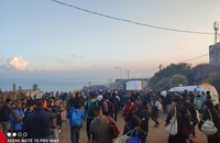 بازگشت فلسطینیان به شمال نوار غزه پس از ماه‌ها جنگ و دوری از این منطقه (1)