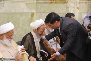 مراسم شانزدهمین سالگرد ارتحال آیت الله بهجت‎ (ره) در قم