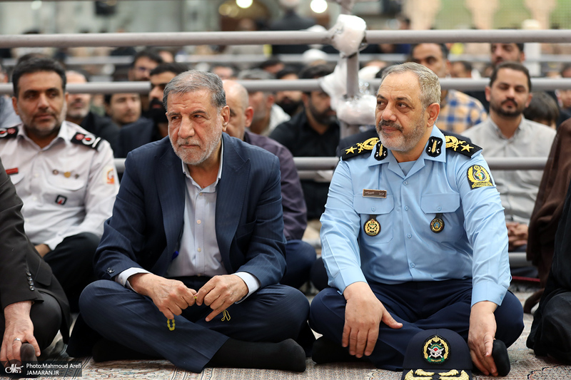 حضور شخصیت‌های سیاسی و مسئولان کشوری و لشکری در مراسم سالگرد ارتحال حضرت امام خمینی (س) -1
