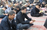 مراسم احیای شب بیست و یکم ماه رمضان در دفتر حضرت آیت الله العظمی صانعی + تصاویر