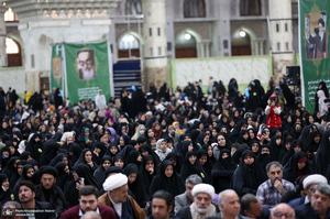 مراسم چهاردهمین سالگرد رحلت همسر امام خمینی و سی‌امین سالگرد ارتحال مرحوم حاج سیداحمد خمینی (ره)