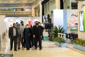 بازدید رئیس مؤسسه تنظیم و نشر آثار امام خمینی (س) از نمایشگاه قرآن