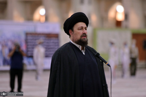 تجدید میثاق رئیس قوه قضائیه و مسئولان عالی قضایی با آرمان‌های حضرت امام خمینی (س)