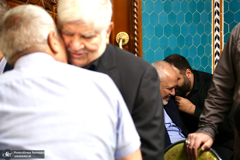 مراسم ختم برادر مرحوم آیت الله هاشمی رفسنجانی (ره)