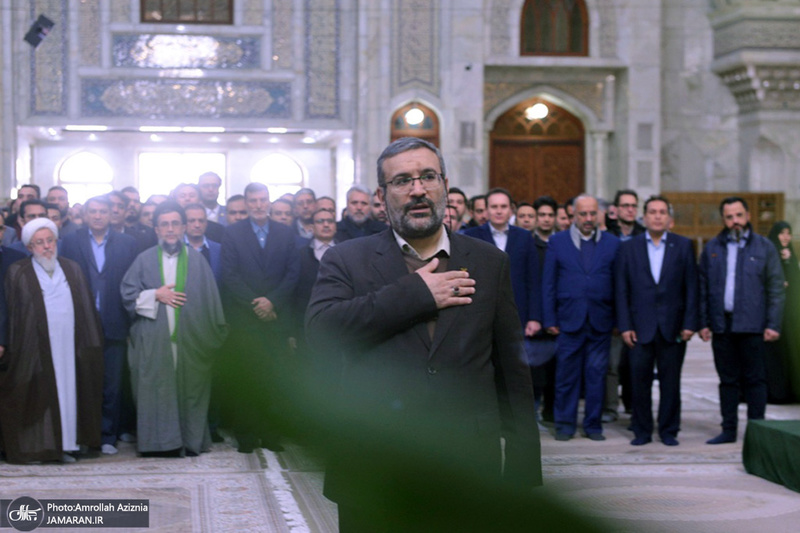 تجدید میثاق مدیران و کارکنان سازمان گسترش و نوسازی صنایع ایران با آرمان های امام خمینی(س)