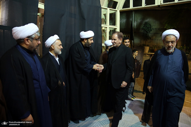 مراسم بزرگداشت آیت الله حسن صانعی (ره) در حسینیه جماران -1