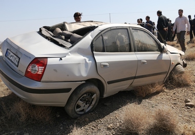 واژگونی خودرو در سبزوار چهار مصدوم داشت