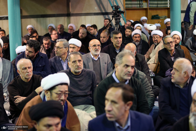 مراسم ختم مرحوم حجت الاسلام و المسلمین صالحی منش در حسینیه جماران