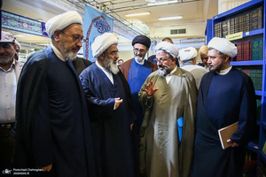 افتتاحیه «چهارمین نمایشگاه بزرگ تخصصی کتاب فقه و کلام معاصر»