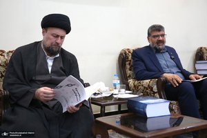 دیدار جمعی از حقوقدانان کشور پاکستان با آیت الله سید حسن خمینی