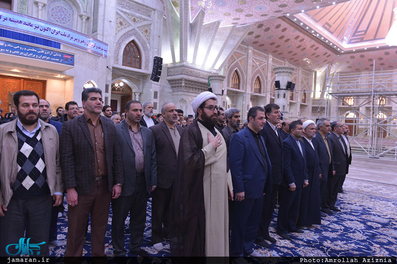 تجدید میثاق مسئولان بنیاد شهید با آرمان های حضرت امام خمینی(س)