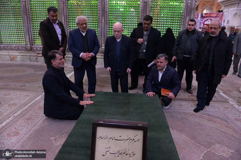 تجدید میثاق اعضای شورای مرکزی حزب مؤتلفه اسلامی با آرمان های حضرت امام(س)