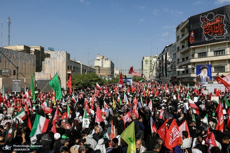 مراسم تشییع پیکر مطهر رهبر شهید انقلاب در تهران