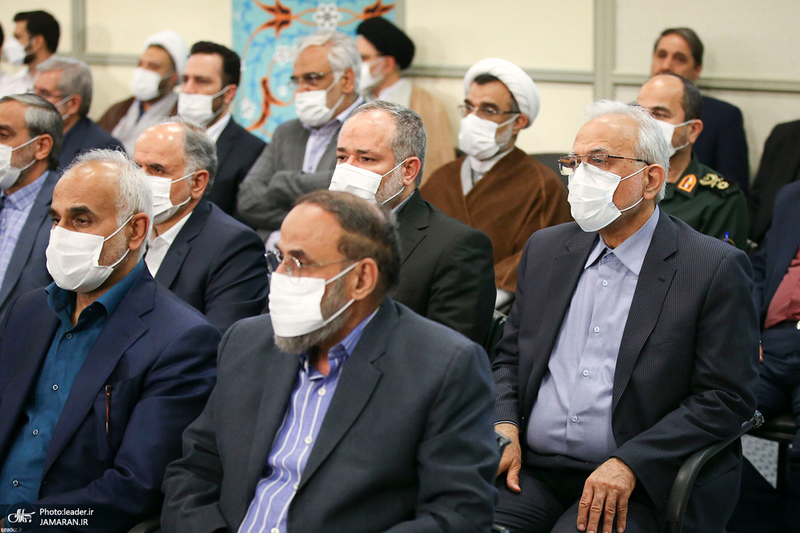 دیدار رمضانی مسئولان نظام با رهبر معظم انقلاب