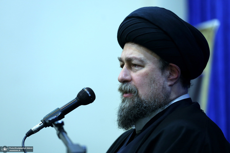 دیدار وزیر و کارکنان وزارت نیرو با سید حسن خمینی